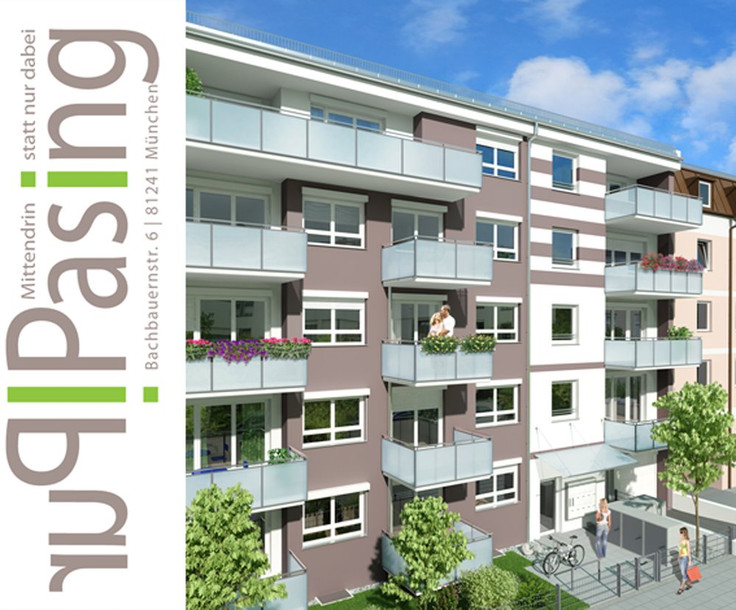 Buy Condominium in Munich-Pasing - Pasing Pur, Bachbauernstraße 6