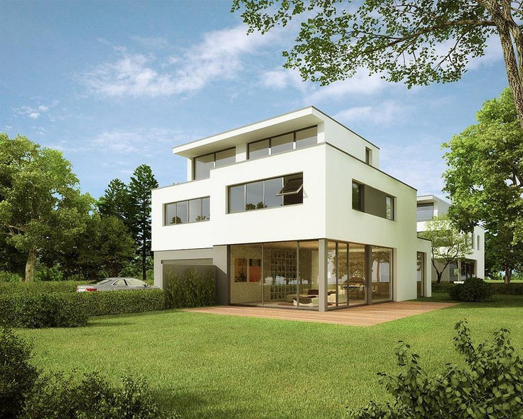 Buy Detached house, House in Munich-Obermenzing - Obermenzing Villa am Park I, Sanderplatz 14