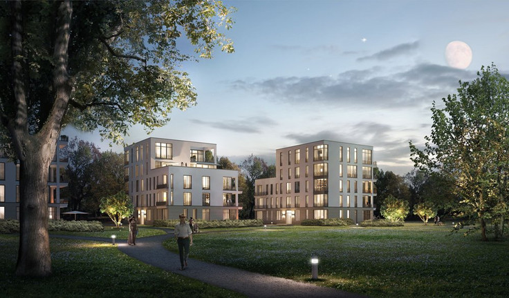 Buy Condominium in Hamburg-Uhlenhorst - Averhoff-Park, Averhoffstraße