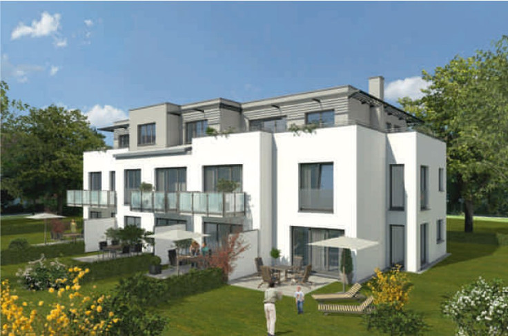 Buy Condominium, Terrace house in Munich-Pasing - Wohnen im Schreinerhof, Ernsbergerstraße 7