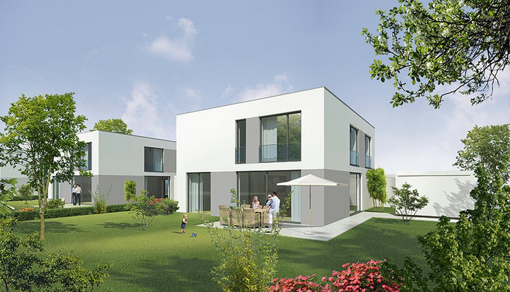Buy Semi-detached house, Detached house in Mainz-Hartenberg - Quartier Fort Gonsenheim, Ida-von-Hahn-Straße