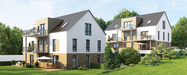 Buy Condominium in Nuremberg-Gebersdorf - Rednitz Gärten, Neumühlweg 3
