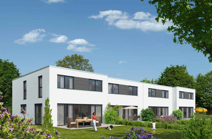 Buy Terrace house in Schönaich - Neubaugebiet Westrand, Zeppelinstraße 59-65