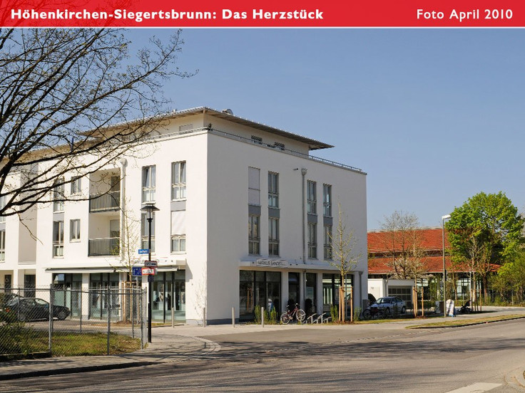 Buy Condominium in Höhenkirchen-Siegertsbrunn - Das Herzstück, Bahnhofstraße 14