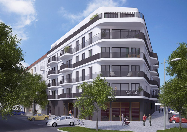 Buy Condominium in Berlin-Friedrichshain - Dolziger Bogen, Dolziger Straße