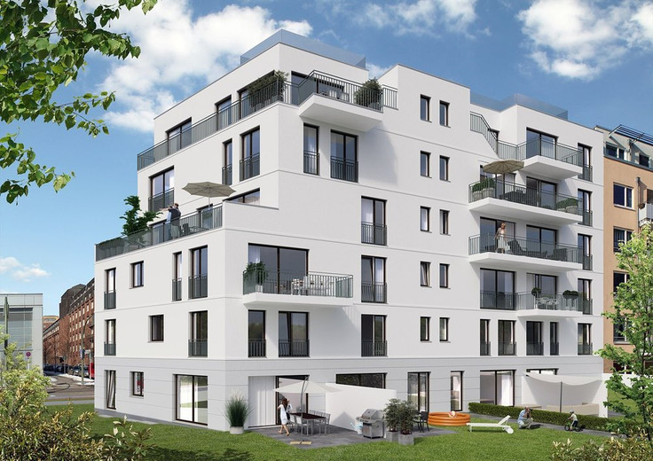 Buy Condominium in Berlin-Friedrichshain - Moderne Wohnungen in Friedrichshain, Am Drehkreuz Friedrichshain