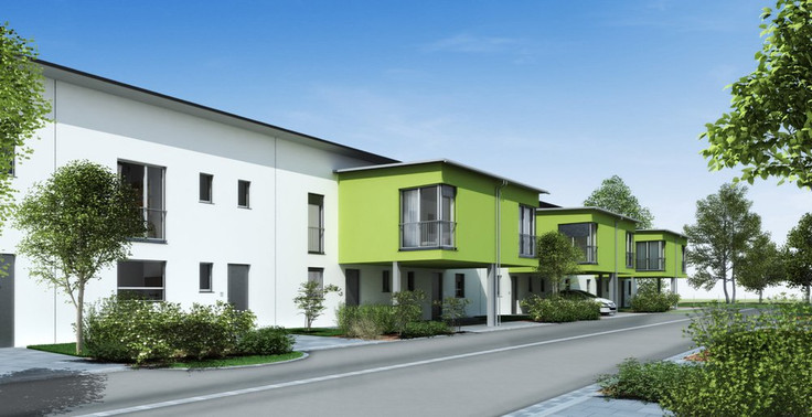 Buy Terrace house, Semi-detached house, Detached house in Höhenkirchen-Siegertsbrunn - Gartenpark Höhenkirchen 2. Bauabschnitt, Baron-Hornstein-Straße 11