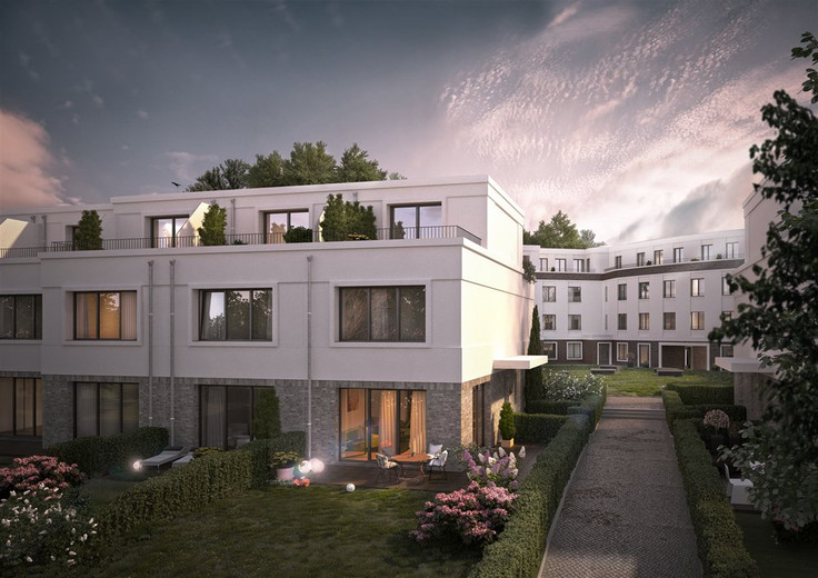 Buy Condominium, Terrace house in Berlin-Köpenick - Cardinalplatz, Cardinalplatz 3-11