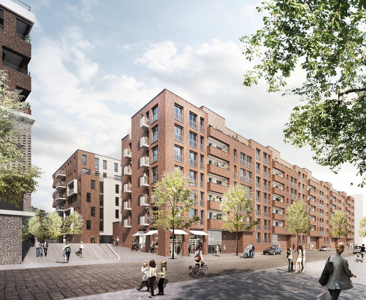 Buy Condominium in Hamburg-Hammerbrook - Hammerleev, 