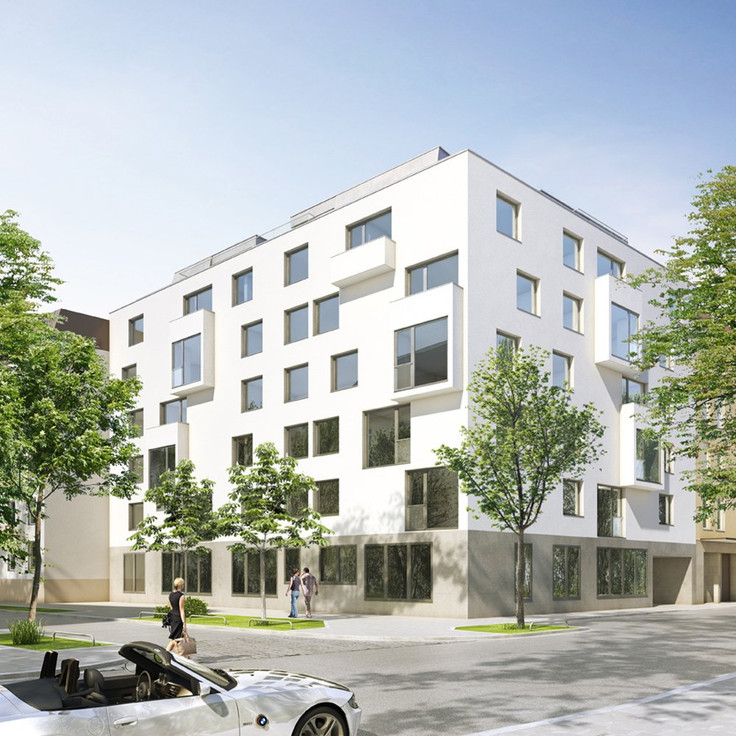 Buy Condominium in Munich-Schwabing - Cube - Wohnen in Schwabing, Destouchesstraße 81
