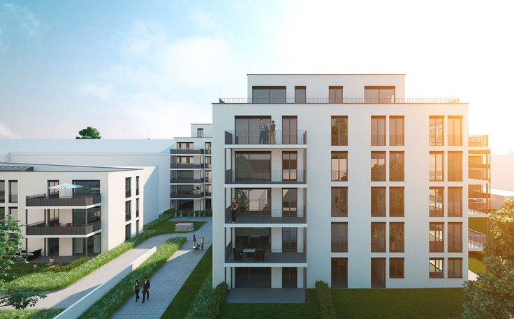 Buy Condominium in Offenbach am Main - Luisenhof Quartier, Zwischen Bahnhofstraße und Frankfurterstraße