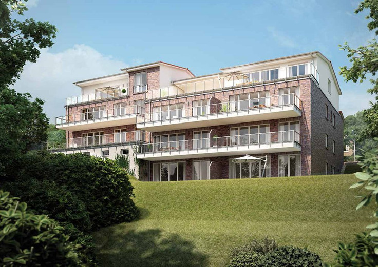 Buy Condominium in Hamburg-Poppenbüttel - Stadthausvilla Alstertalblick, Poppenbütteler Weg 200
