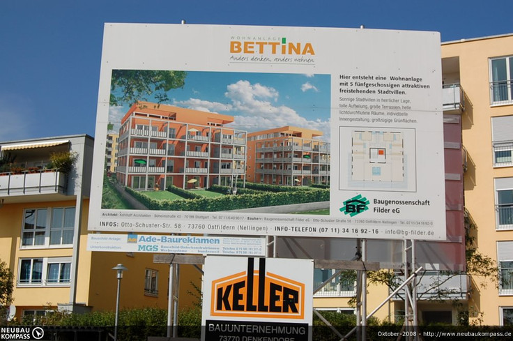 Buy Condominium in Ostfildern - Wohnanlage Bettina, Bettina-von-Arnim-Straße 39