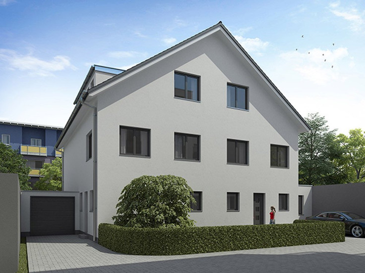Buy Semi-detached house in Frankfurt am Main-Oberrad - De-Neufville-Straße 25, De-Neufville-Straße 25