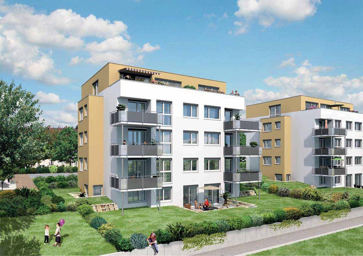 Buy Condominium in Leonberg - Wohnen im Ezach III, Lichtensteinerweg 3-7
