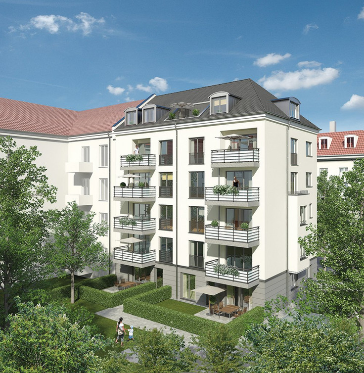Buy Condominium in Munich-Laim - Citydomicil Laim, Mitterhofer Straße 2