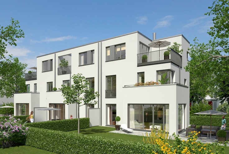 Buy Terrace house, Semi-detached house in Munich-Sendling - Brennerpark 4, Bauernbräuweg