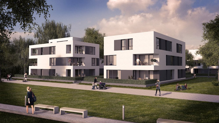 Buy Condominium in Ingolstadt - schanzercarrée, Ernie-Singerl-Straße / Inge-Meysel-Straße