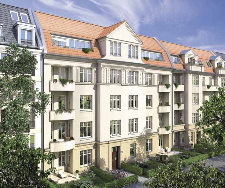 Buy Condominium in Berlin-Wilmersdorf - Charlottenbrunner Carré Altbau, Charlottenbrunner Straße