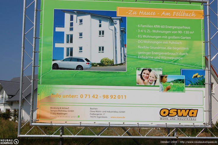 Buy Condominium in Wolfschlugen - Eigentumswohnungen Wolfschlugen, Am Föllbach 2