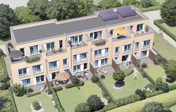 Buy Terrace house in Hanover-Wettbergen - ambiente im zero:e park, In der Rehre