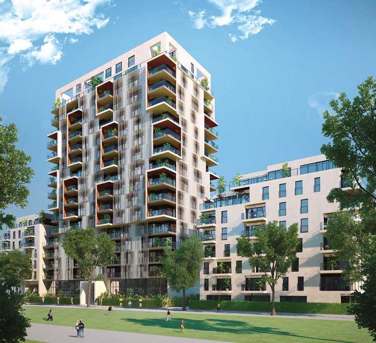 Buy Condominium in Dusseldorf-Pempelfort - Ciel et Terre, Toulouser Allee 15