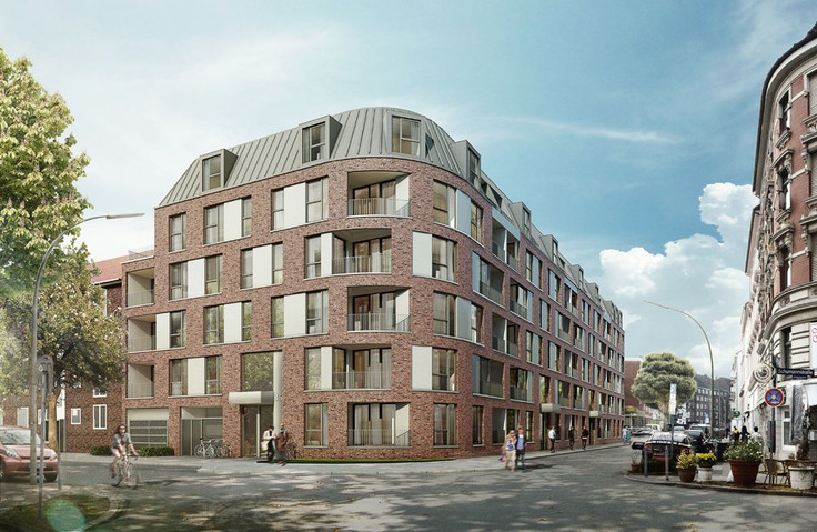 Buy Condominium in Hamburg-Barmbek - Mozartstraße / Schumannstraße, Mozartstraße 24-28 / Schumannstraße 35