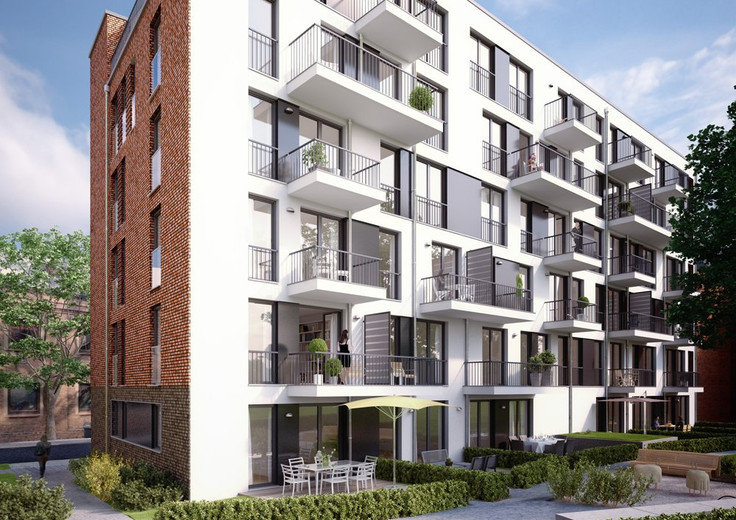 Buy Condominium in Hamburg-Bahrenfeld - THE red, 