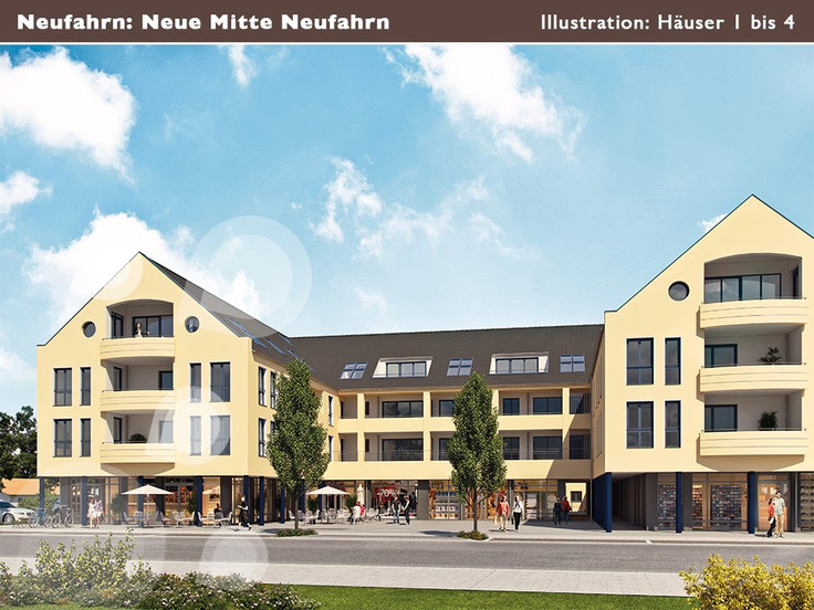 Buy Condominium in Neufahrn bei Freising - Neue Mitte Neufahrn, Bahnhofstraße 42