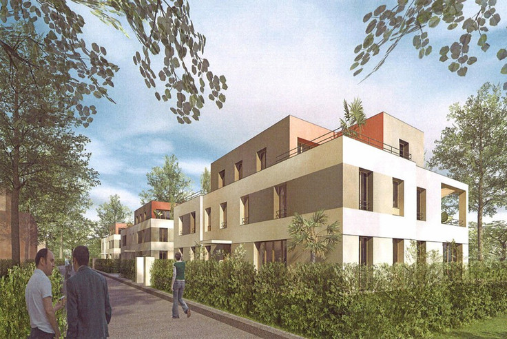 Buy Condominium, Semi-detached house, House in Potsdam-Nauener Vorstadt - Wohnen am Exerzierhaus Potsdam, Zum Exerzierhaus