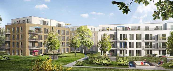 Buy Condominium in Hamburg-Bramfeld - Wohnen im Soll am See, Im Soll