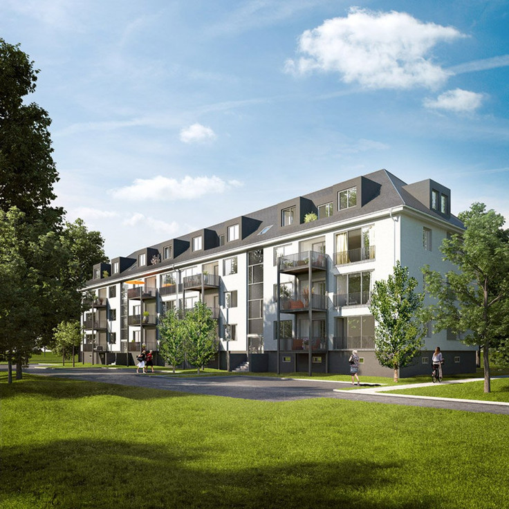 Buy Condominium in Hanau-Wolfgang - AVITA im Lehrhöfer Park, Ernst-Barthel-Straße / Bertha-von-Suttner-Straße