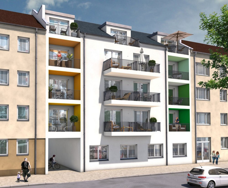 Buy Condominium in Nuremberg-Wöhrd - my:app², Flötnerstraße 6