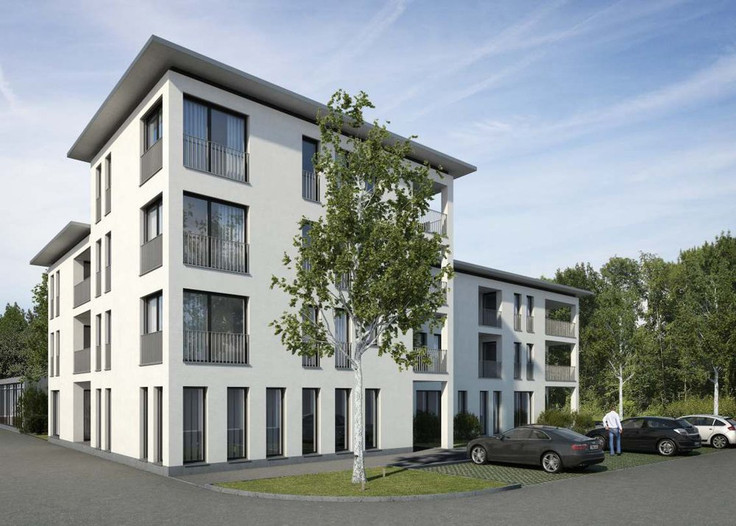 Buy Condominium in Ludwigsburg - Bauhaus Architektur - Hartenecker Höhe, Elfriede-Breitenbachstraße 1