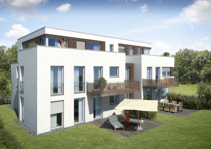Buy Condominium in Leonberg - Bauhaus Architektur Leonberg, Ellwanger Straße 35