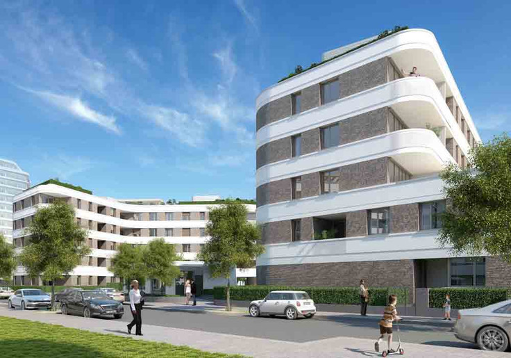 Buy Condominium in Munich-Berg am Laim - Baumkirchen Mitte. 2. Bauabschnitt (WA 2), Baumkirchner Straße 55