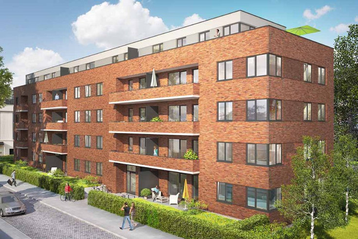 Buy Condominium in Hamburg-Wandsbek - Wandsbek - Nebendahlstraße, Nebendahlstraße