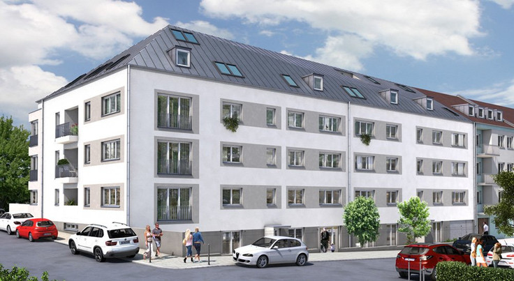 Buy Condominium in Nuremberg-Wöhrd - Max Palais, Veillodterstraße 1 / Lindenaststraße 15