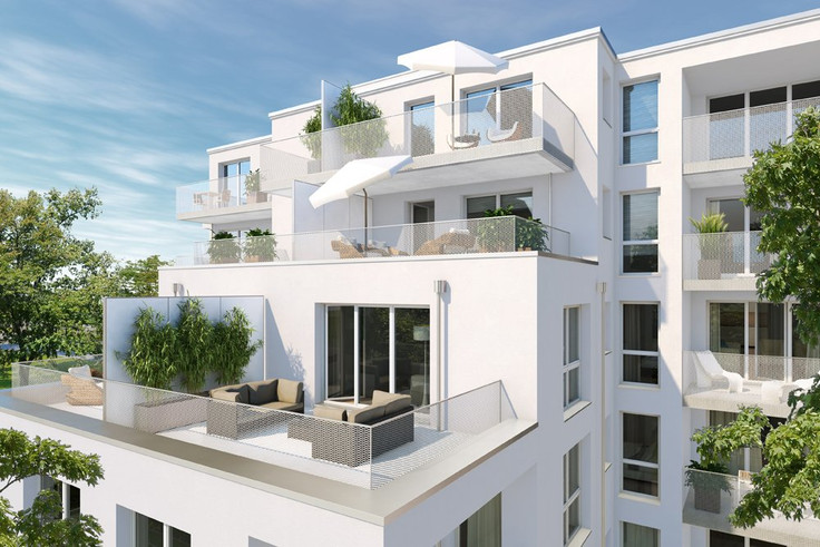 Buy Condominium in Munich-Berg am Laim - Josephsburg Terrassen, 