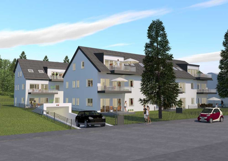 Buy Condominium in Erlangen-Sieglitzhof - Eigentumswohnungen Lange Zeile, Lange Zeile 123