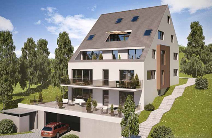 Buy Condominium in Stuttgart - Neubauwohnungen in Stuttgart-Sonnenberg, 