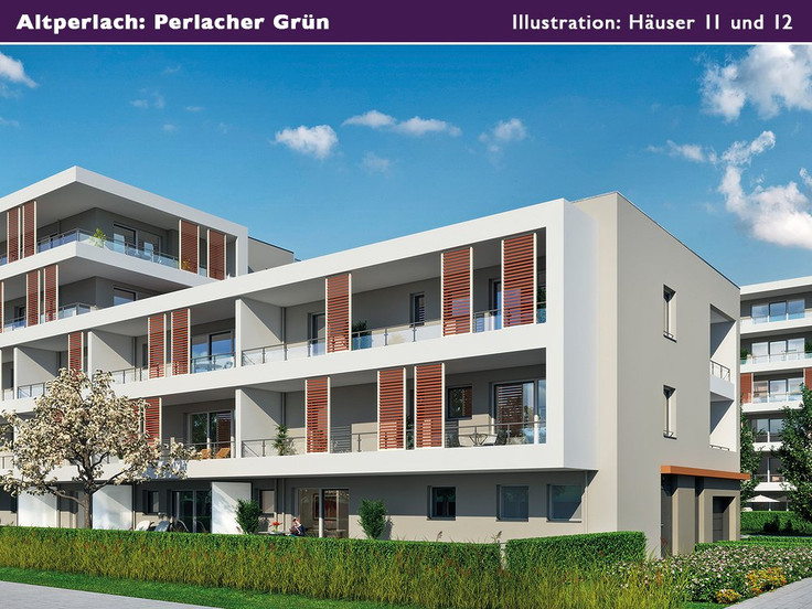 Buy Condominium in Munich-Perlach - Perlacher Grün, Hochäckerstraße
