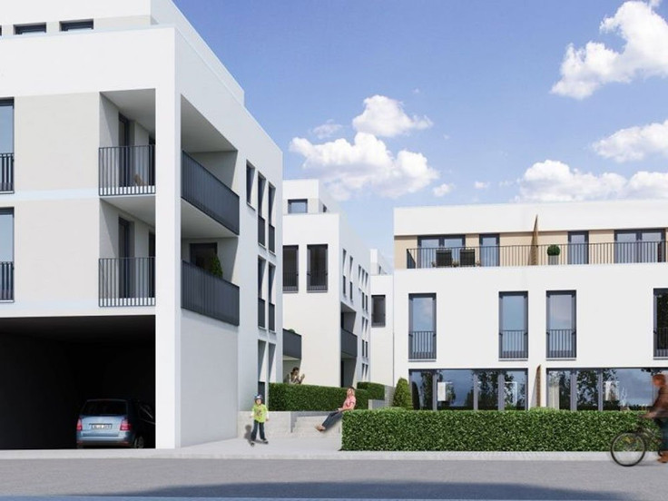 Buy Condominium, Terrace house in Herrenberg - Quartier am Schillerplatz, Schillerplatz