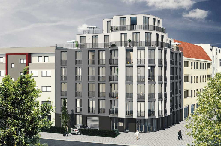 Buy Condominium in Berlin-Lichtenberg - Sandino Bogen, Sandinostraße 1