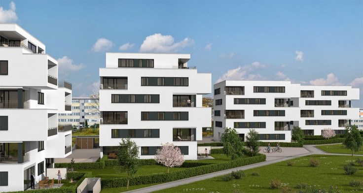 Buy Condominium in Bietigheim-Bissingen-Bietigheim - Paulus Park Bietigheim-Bissingen, Gröninger Weg 10/1-10/4