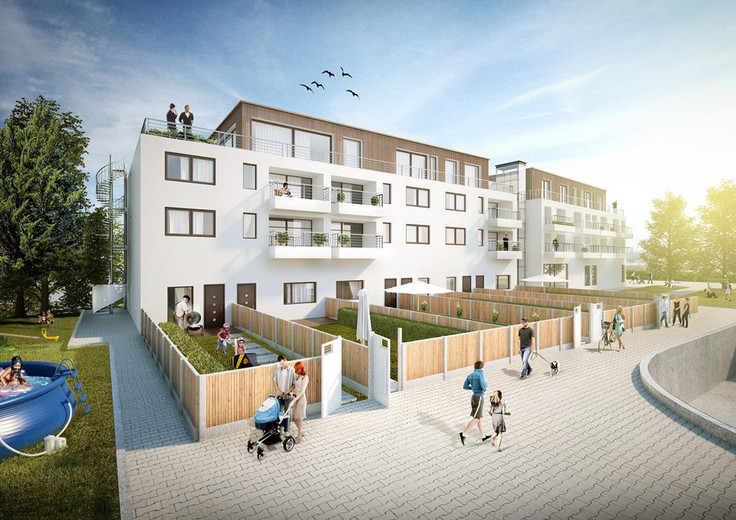 Buy Condominium in Berlin-Steglitz - Zwei Gärten - Eigentumswohnungen in Berlin, Oehlertring 39-41