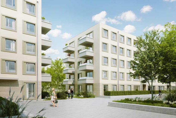 Buy Condominium in Munich-Neuhausen - Cosmo Neuhausen-Nymphenburg, Arnulfstraße/Schäringerstraße