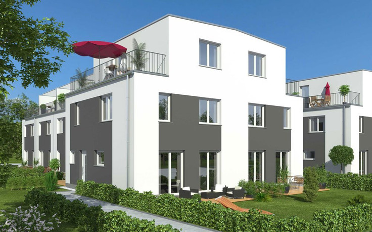 Buy Terrace house, House in Hamburg-Rahlstedt - Berner Stieg 50-52 Hamburg, Berner Stieg 50-52