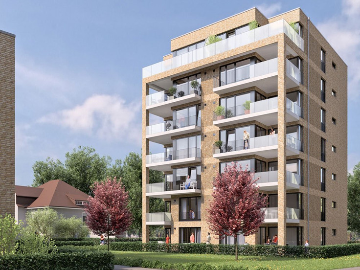 Buy Condominium in Hamburg-Wandsbek - Smile - Wohnen am Eichtalpark Wandsbek, Walddörferstraße