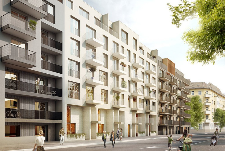 Buy Condominium in Berlin-Prenzlauer Berg - nio - Skandinavisches Viertel Prenzlauer Berg, Finnländische Straße/Malmöer Straße/Bornholmer Straße